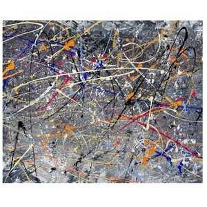Abstract Multicolor Canvas Art